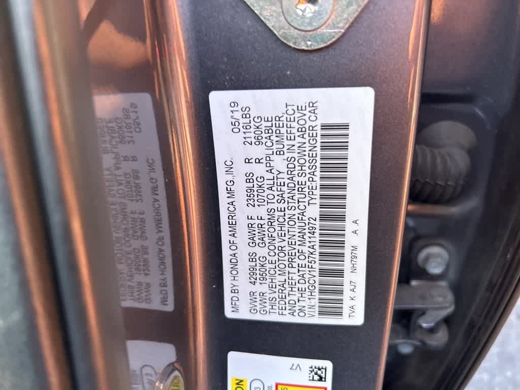 Thumbnail: 2019 Honda Accord - 16