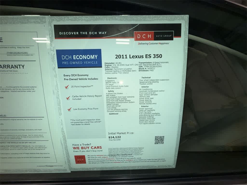 Thumbnail: 2011 Lexus ES - 13