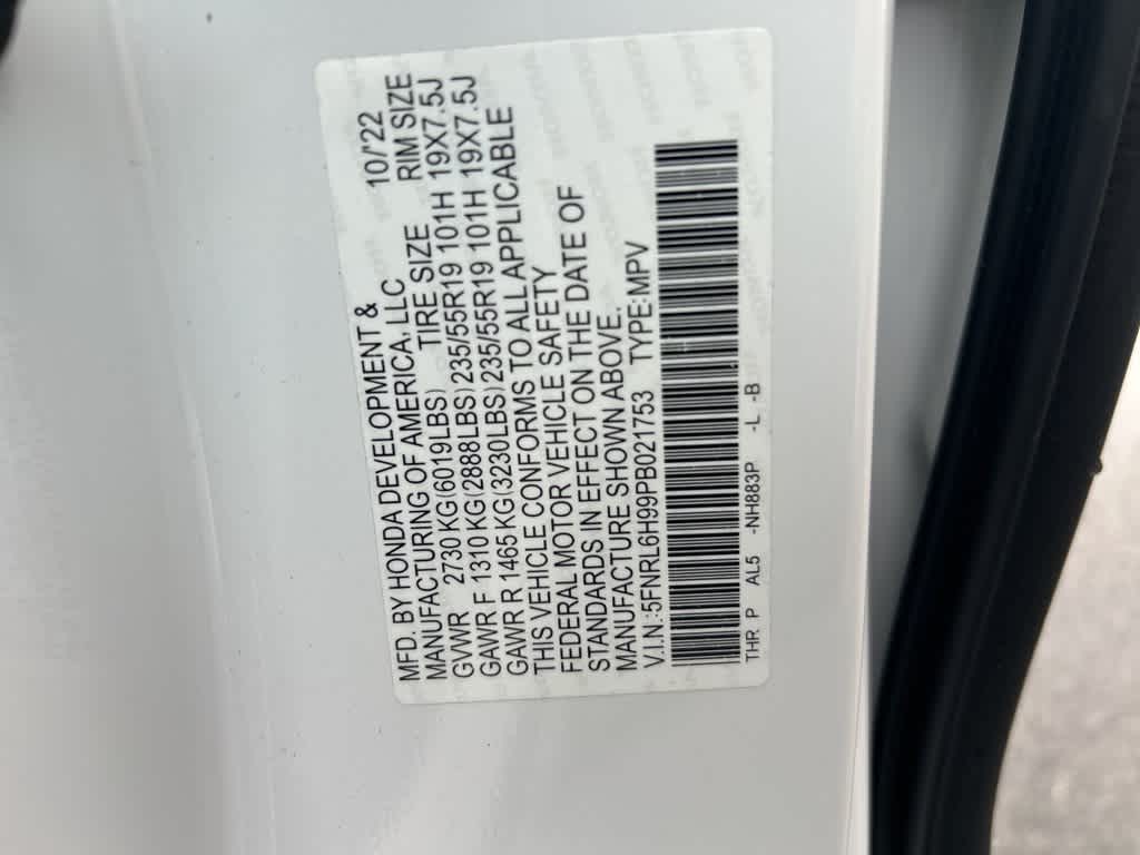 Thumbnail: 2023 Honda Odyssey - 16