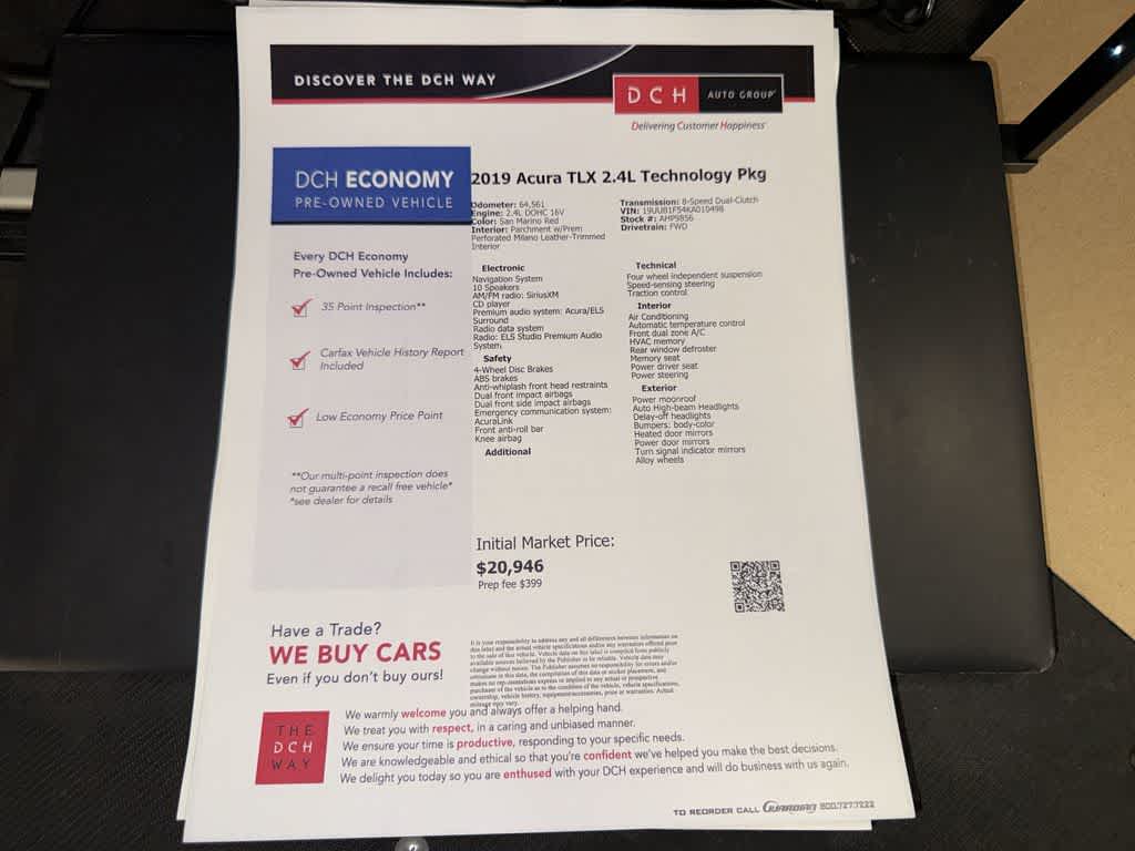 Thumbnail: 2019 Acura TLX - 12