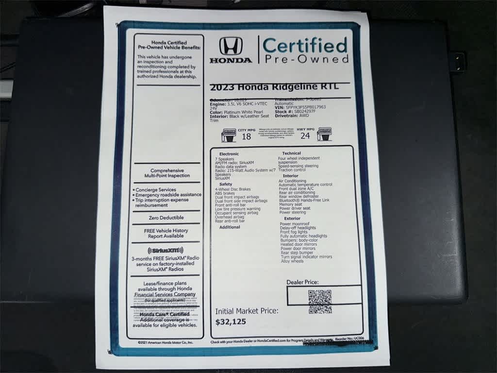 Thumbnail: 2023 Honda Ridgeline - 13