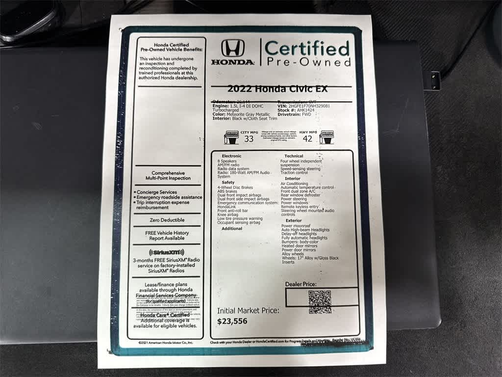 Thumbnail: 2022 Honda Civic - 13