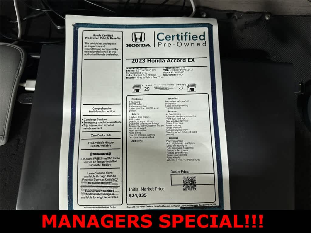 Thumbnail: 2023 Honda Accord - 13