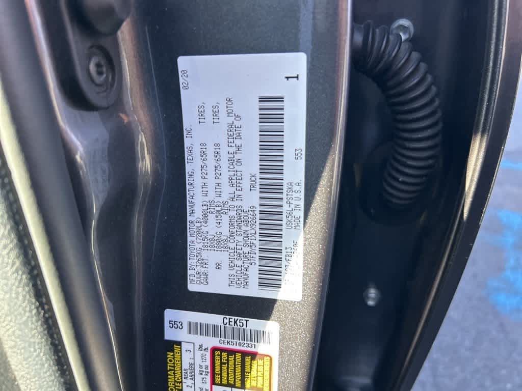 Thumbnail: 2020 Toyota Tundra - 28