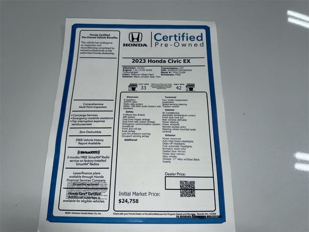 Thumbnail: 2023 Honda Civic - 13
