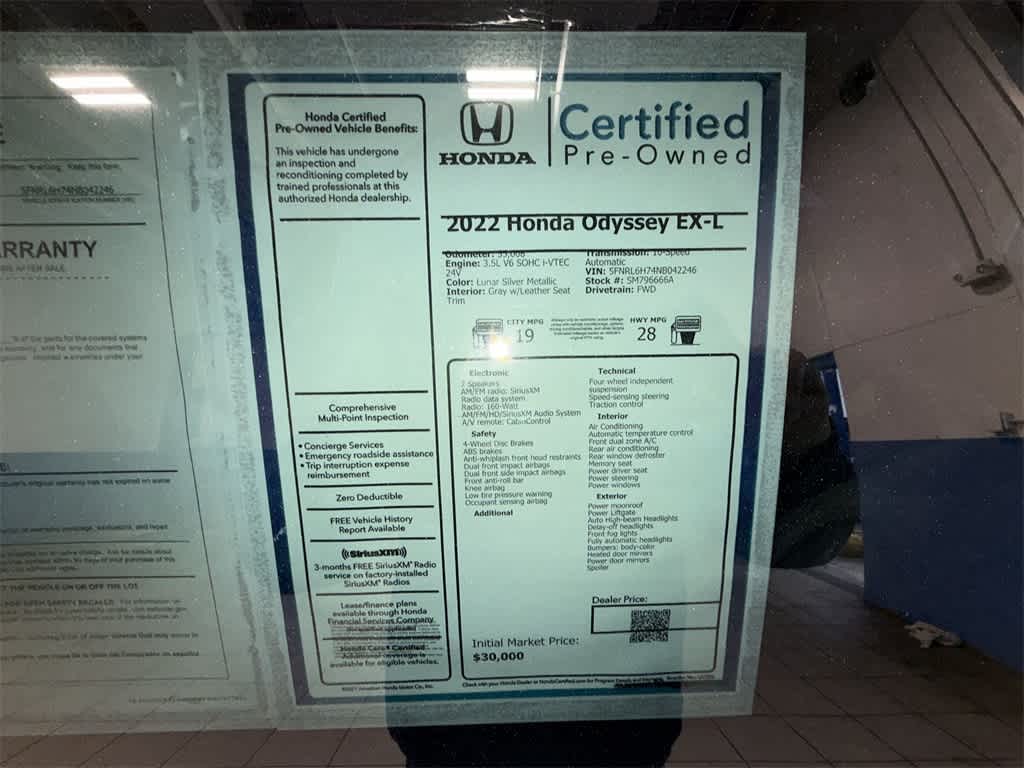 Thumbnail: 2022 Honda Odyssey - 13