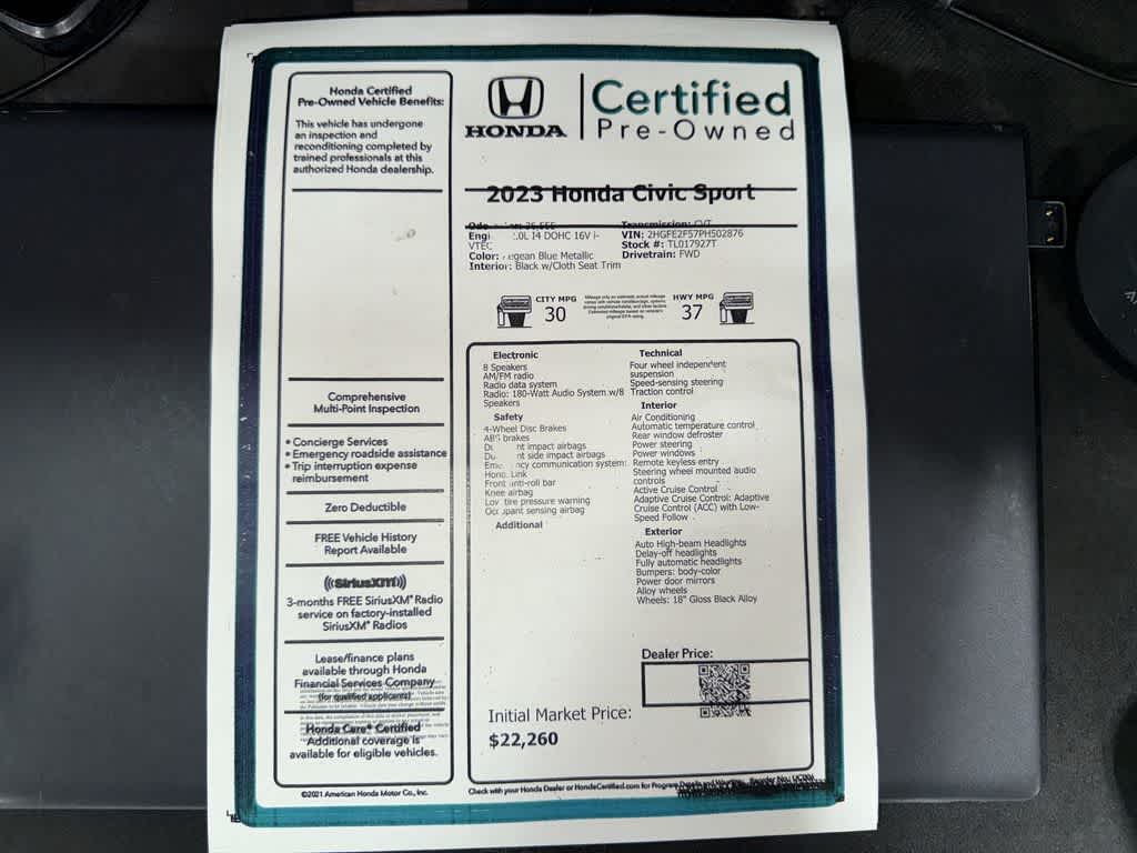 Thumbnail: 2023 Honda Civic - 13