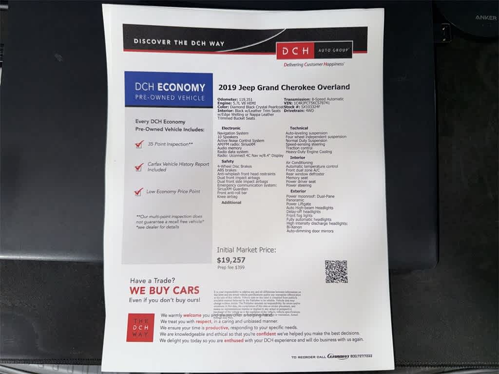 Thumbnail: 2019 Jeep Grand Cherokee - 13