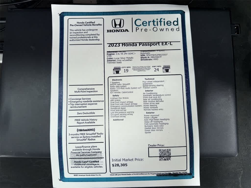 Thumbnail: 2023 Honda Passport - 12
