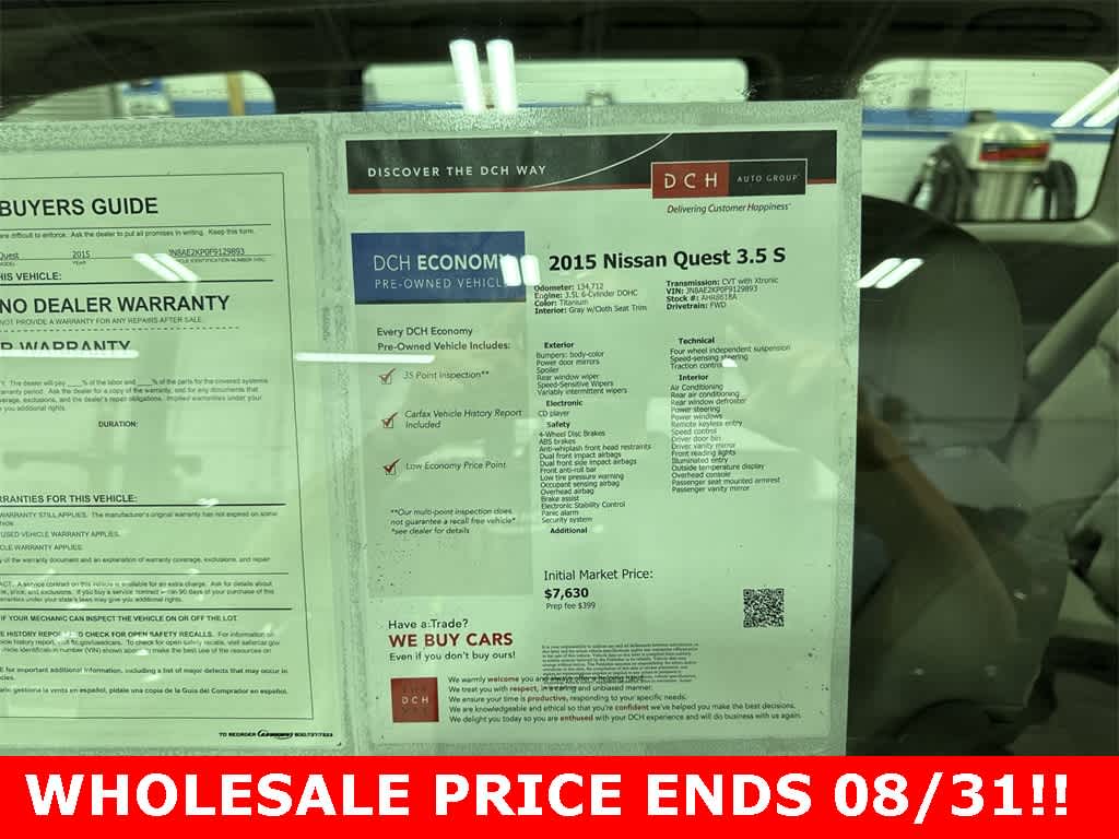Thumbnail: 2015 Nissan Quest - 13