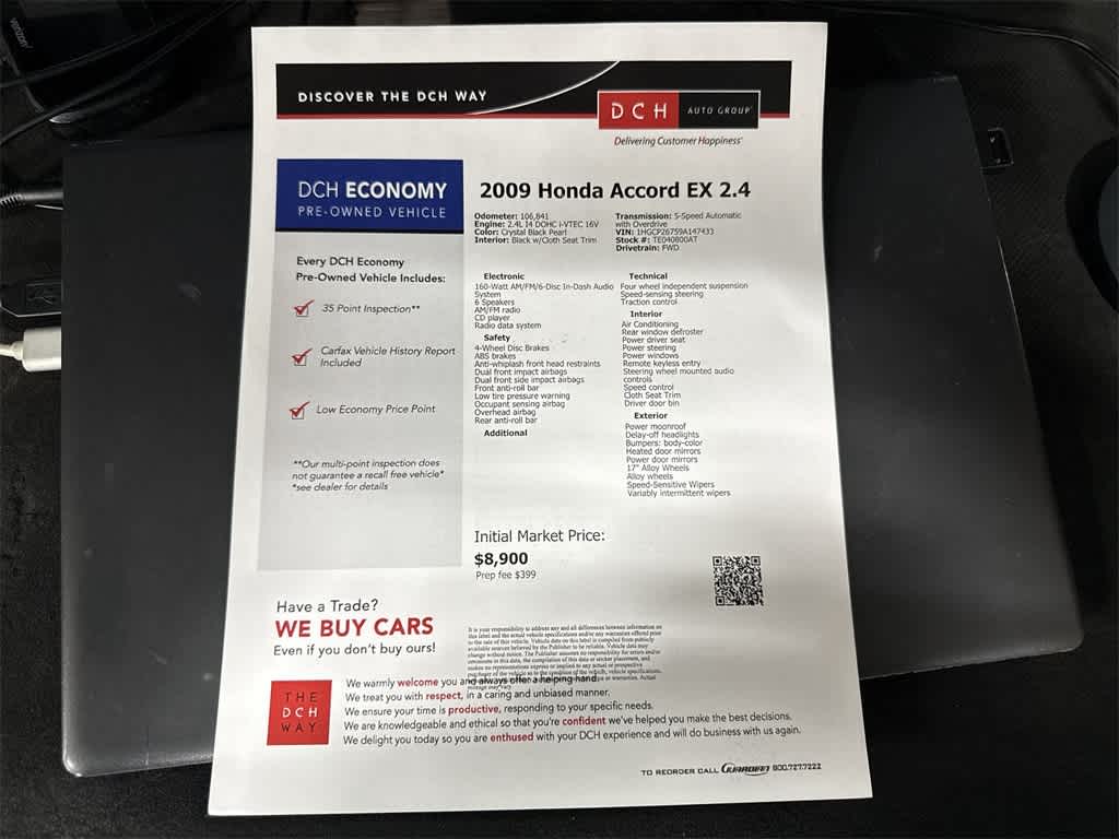 Thumbnail: 2009 Honda Accord - 13