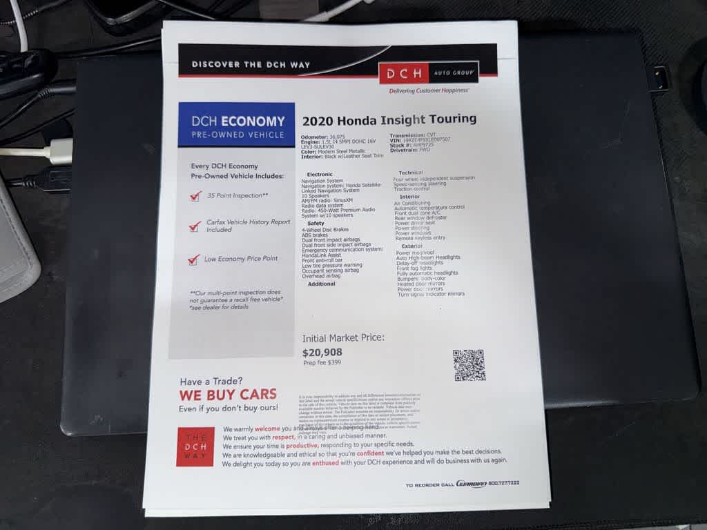 Thumbnail: 2020 Honda Insight - 13