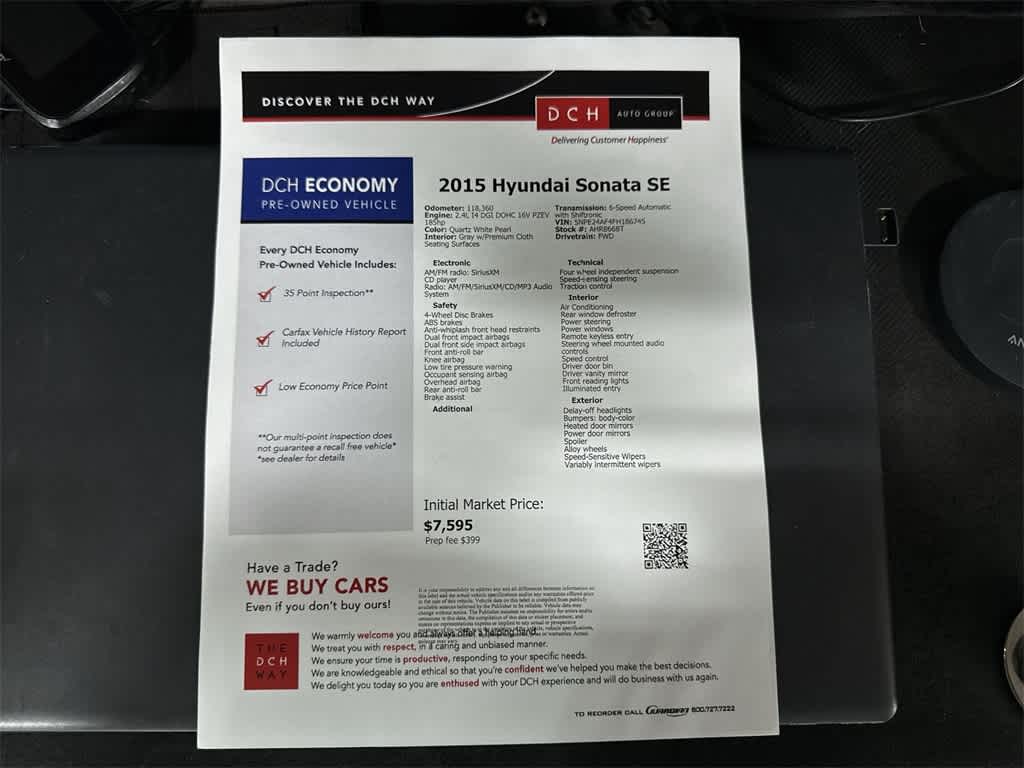 Thumbnail: 2015 Hyundai Sonata - 13