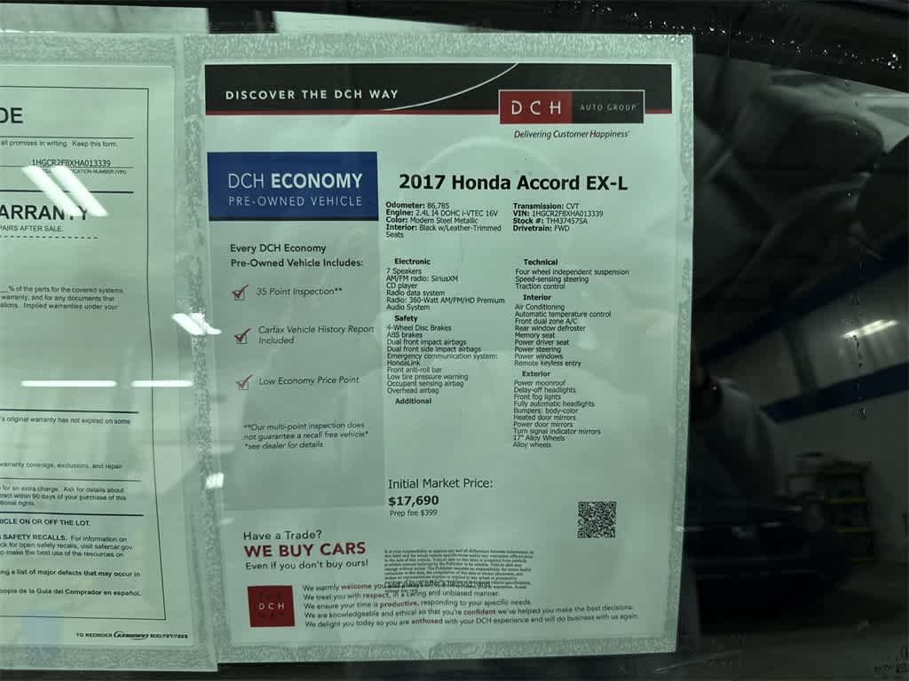 Thumbnail: 2017 Honda Accord - 13