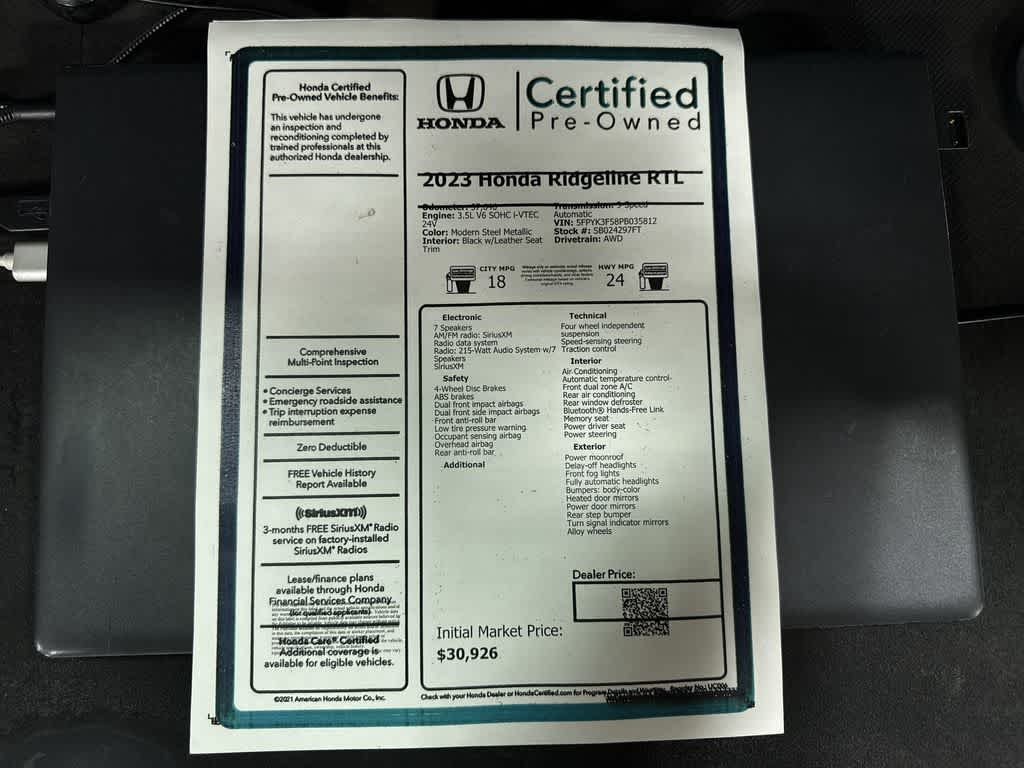 Thumbnail: 2023 Honda Ridgeline - 13