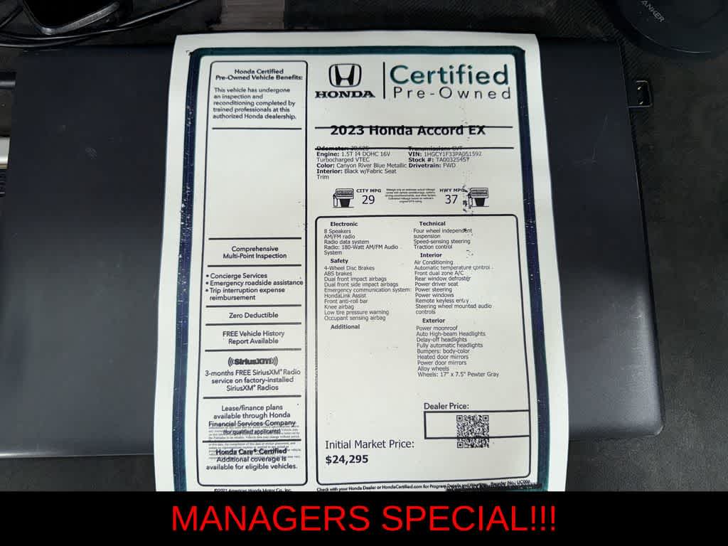 Thumbnail: 2023 Honda Accord - 13