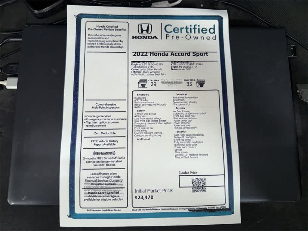 Thumbnail: 2022 Honda Accord - 13