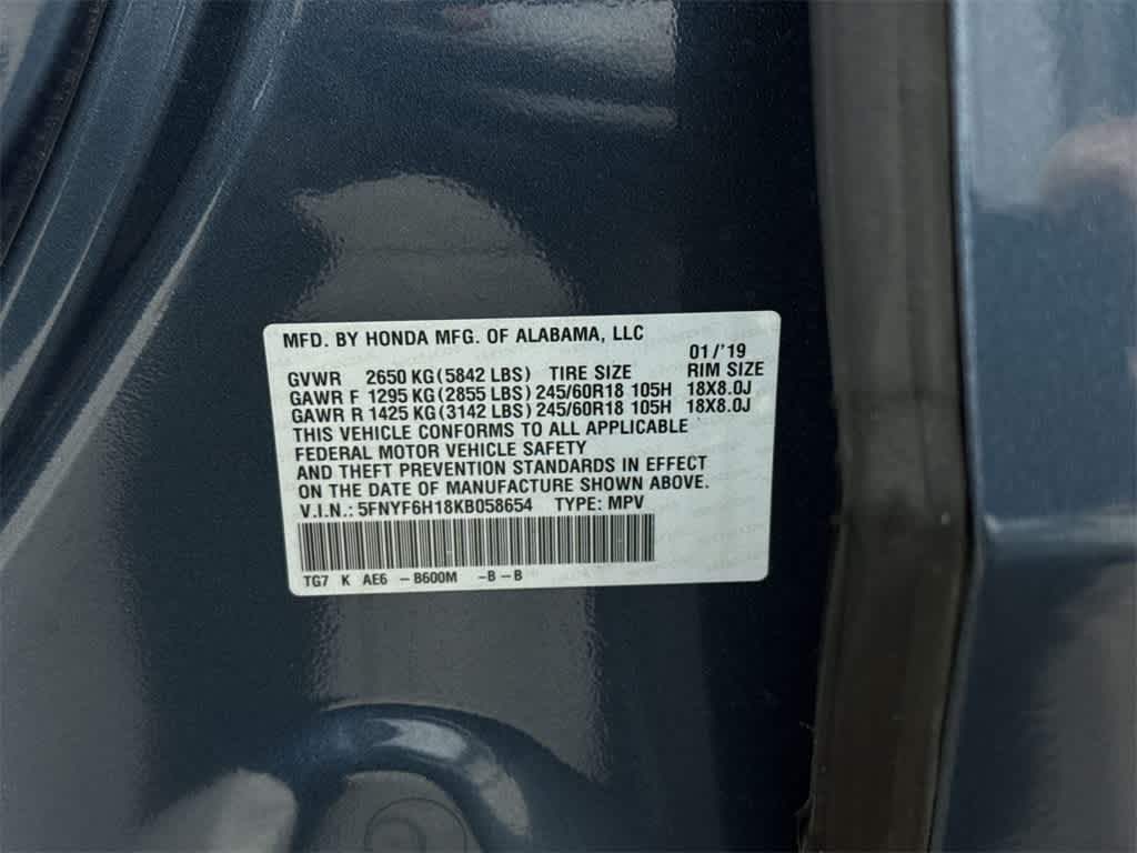 Thumbnail: 2019 Honda Pilot - 14