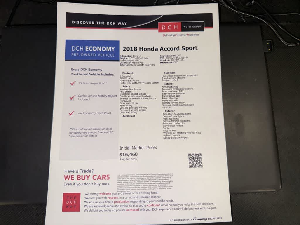 Thumbnail: 2018 Honda Accord - 12