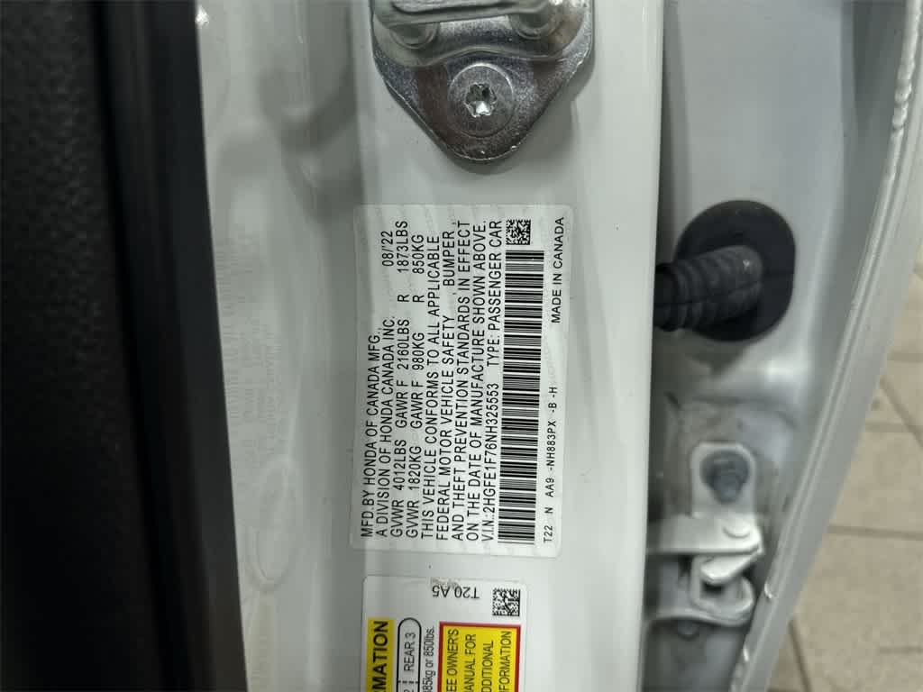 Thumbnail: 2022 Honda Civic - 14