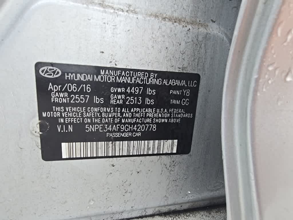 Thumbnail: 2016 Hyundai Sonata - 17