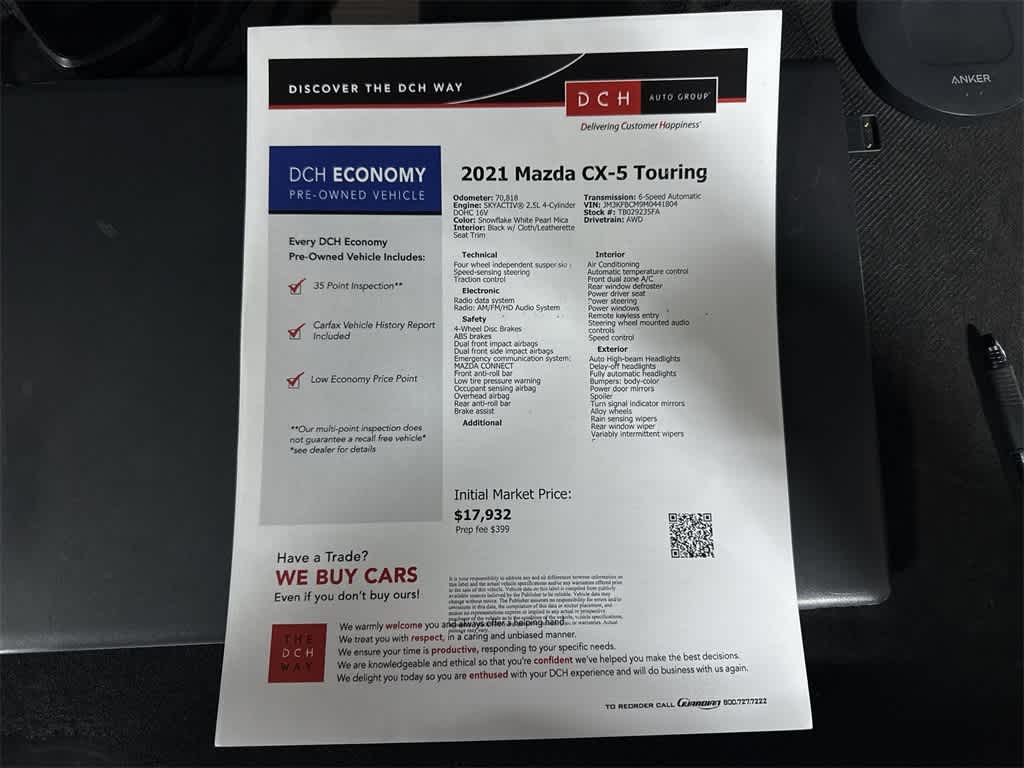 Thumbnail: 2021 Mazda CX-5 - 13