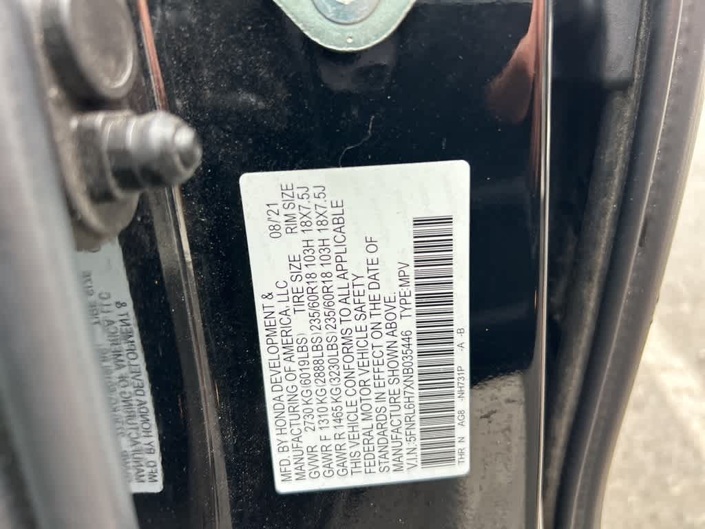 2022 Honda Odyssey EX-L 15