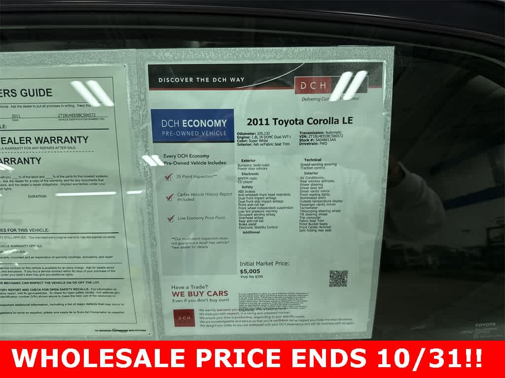 Thumbnail: 2011 Toyota Corolla - 12
