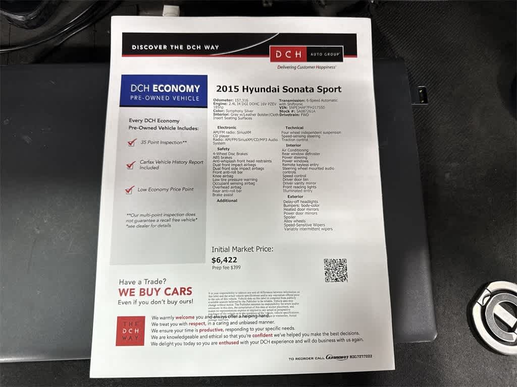 Thumbnail: 2015 Hyundai Sonata - 13