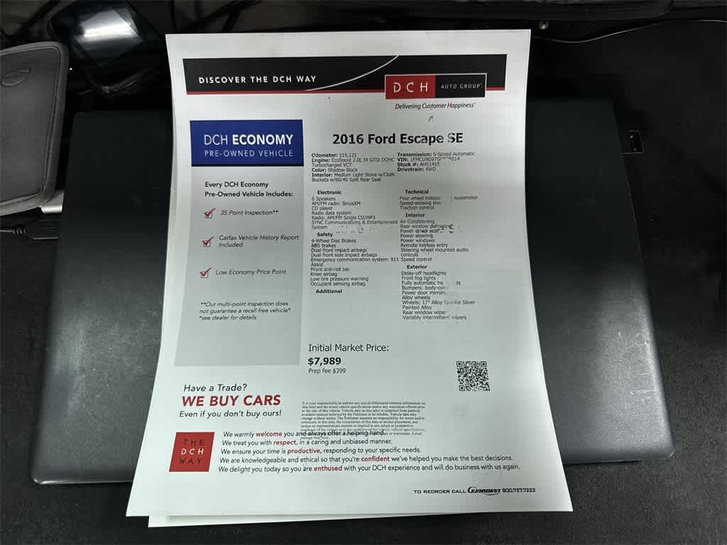 Thumbnail: 2016 Ford Escape - 13