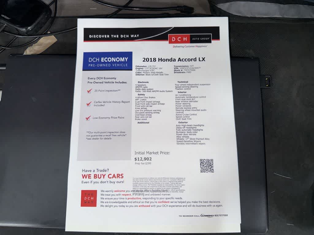 Thumbnail: 2018 Honda Accord - 12