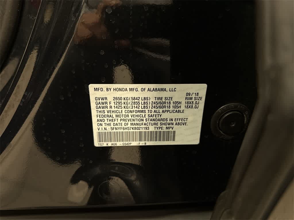 Thumbnail: 2019 Honda Pilot - 14