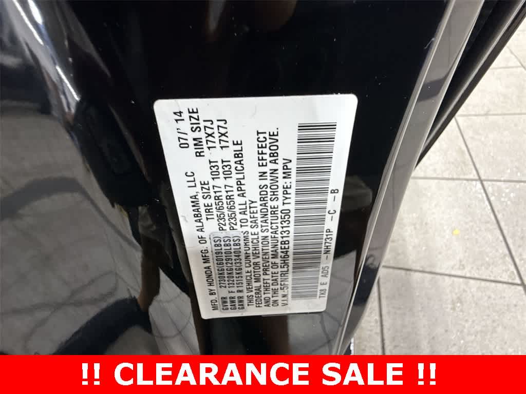 Thumbnail: 2014 Honda Odyssey - 14