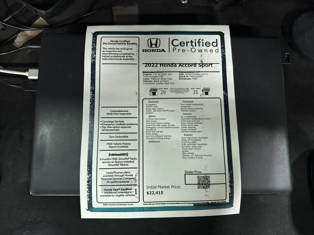 Thumbnail: 2022 Honda Accord - 13