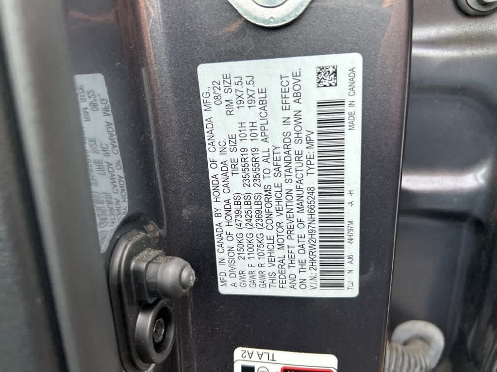 2022 Honda CR-V Touring 17