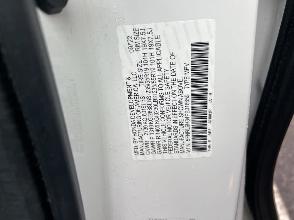 2023 Honda Odyssey Touring 12
