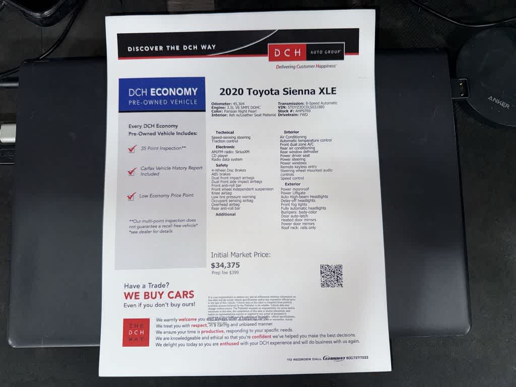 Thumbnail: 2020 Toyota Sienna - 13