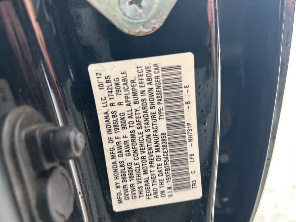 2012 Honda Civic LX 17