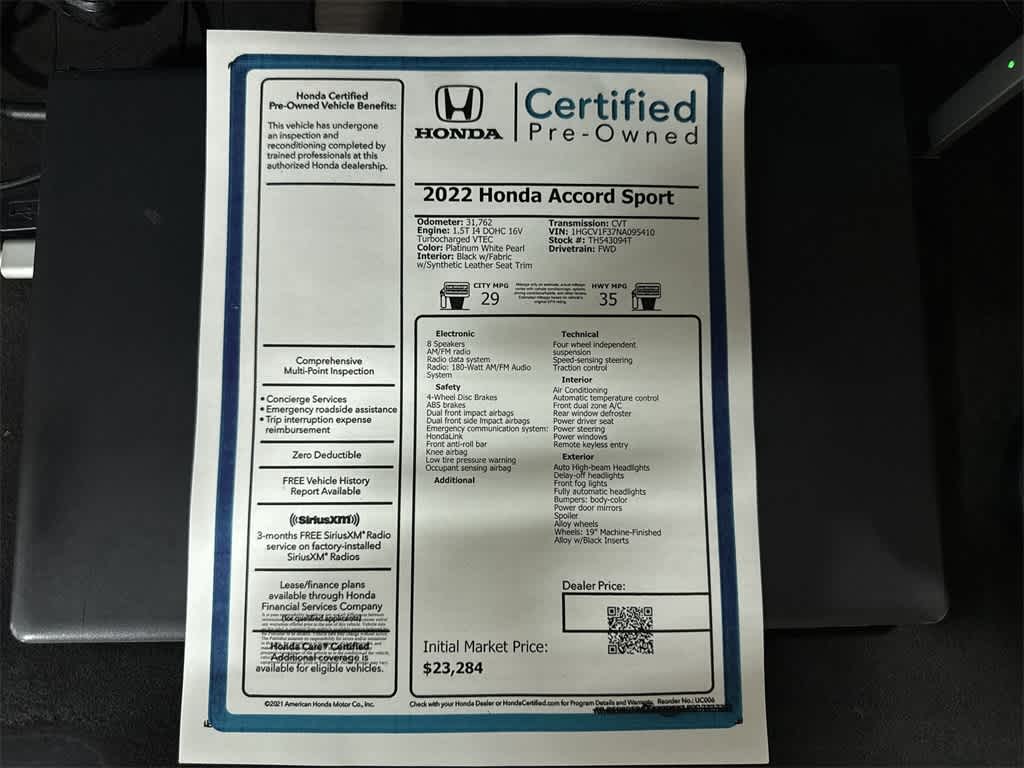 Thumbnail: 2022 Honda Accord - 12