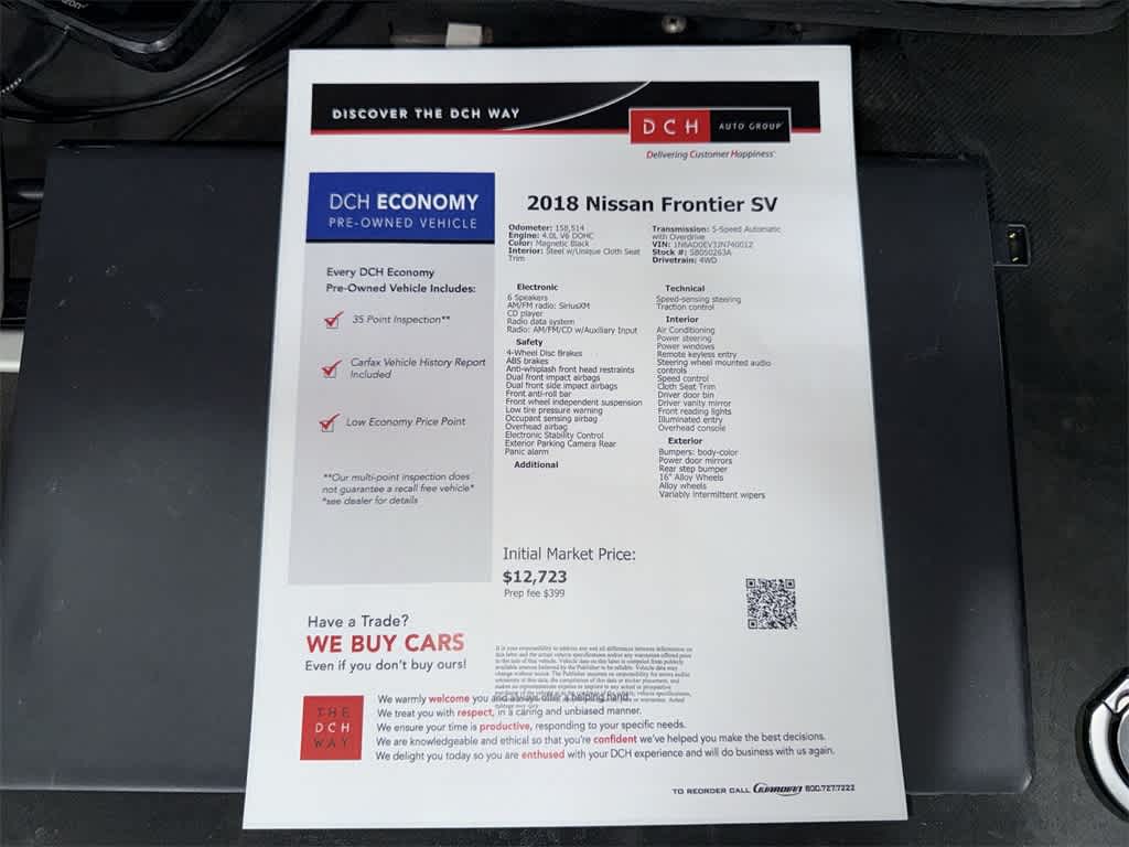 Thumbnail: 2018 Nissan Frontier - 13