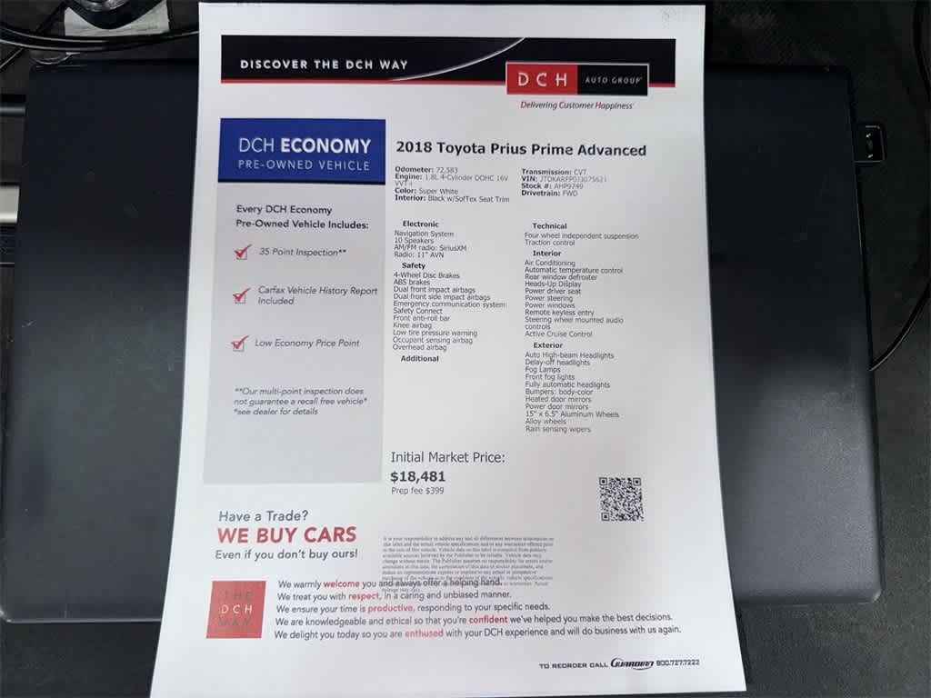 Thumbnail: 2018 Toyota Prius Prime - 13