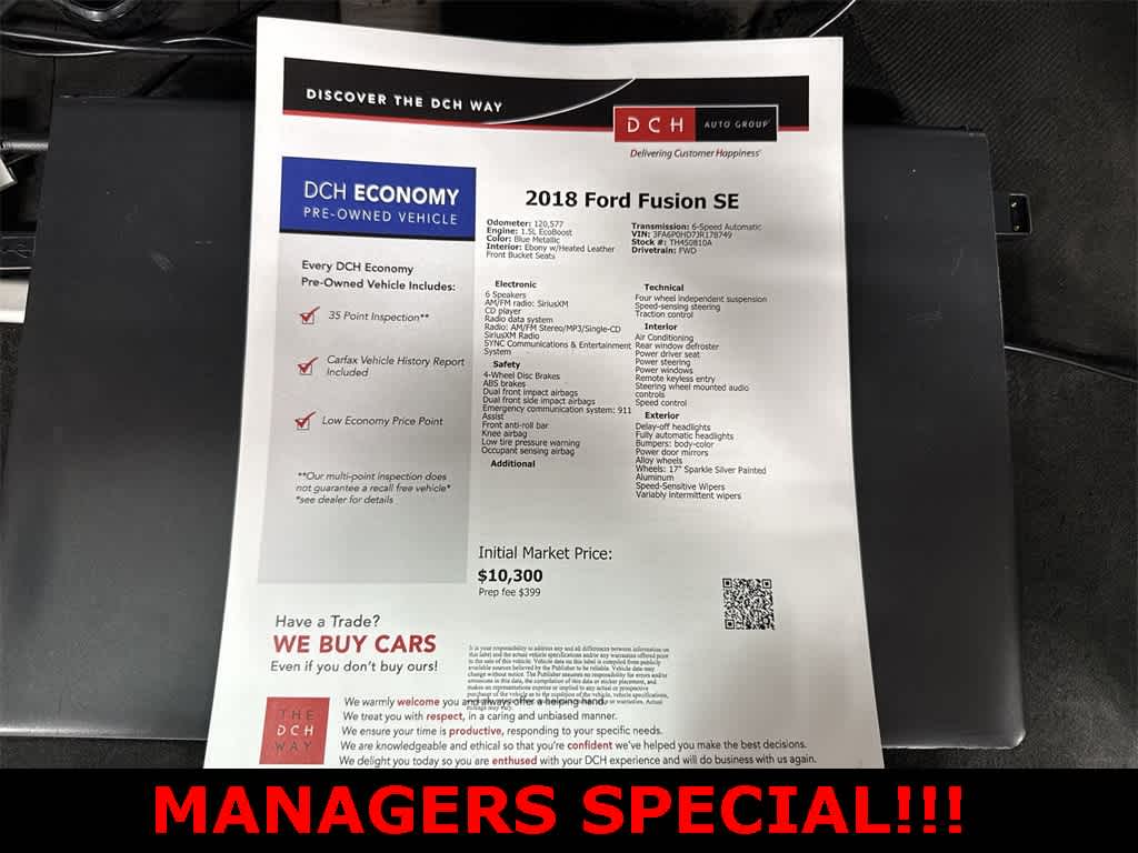 Thumbnail: 2018 Ford Fusion - 13