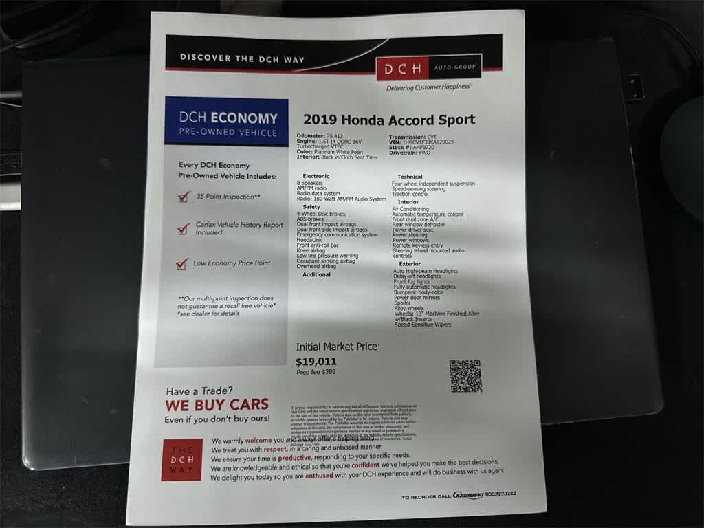 Thumbnail: 2019 Honda Accord - 12