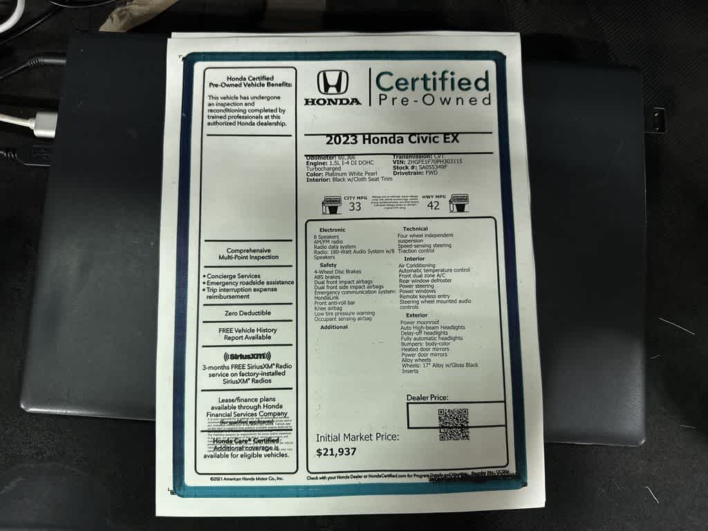 Thumbnail: 2023 Honda Civic - 13