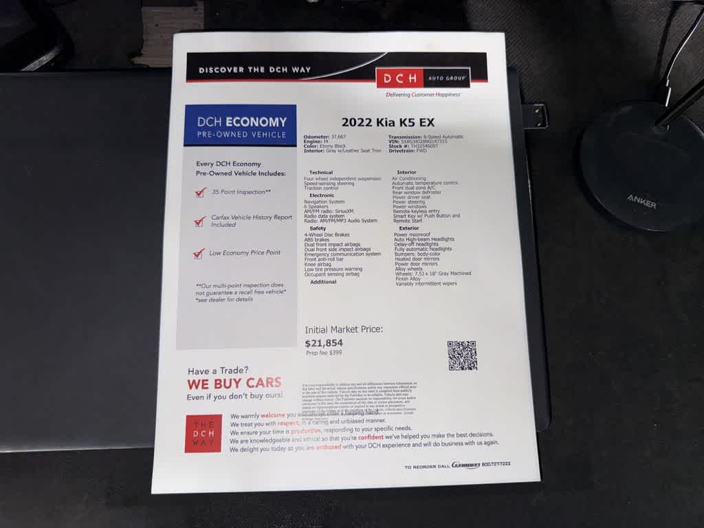 Thumbnail: 2022 Kia K5 - 13