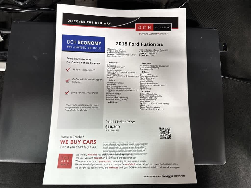 Thumbnail: 2018 Ford Fusion - 13