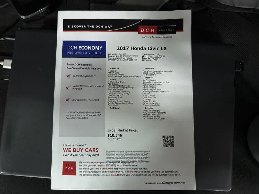 Thumbnail: 2017 Honda Civic - 13