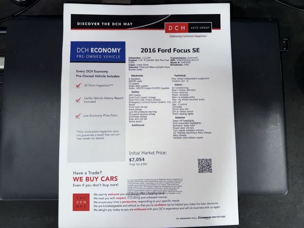 Thumbnail: 2016 Ford Focus - 13