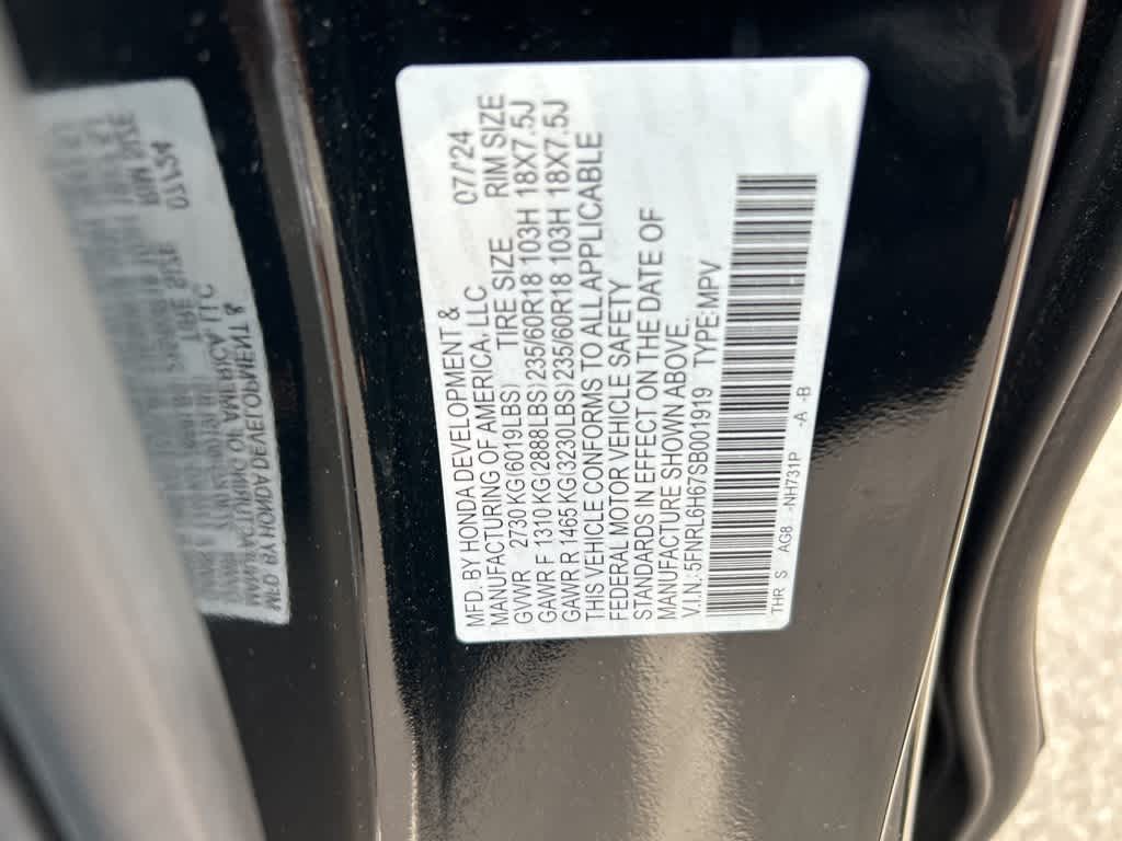 2025 Honda Odyssey EX-L 14
