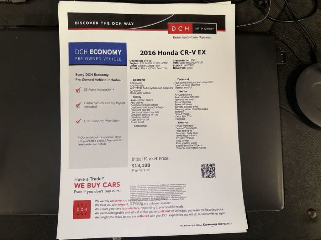 Thumbnail: 2016 Honda CR-V - 13